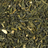gingembre citron thé vert aromatisé