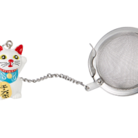 Boule à thé chat japonnais