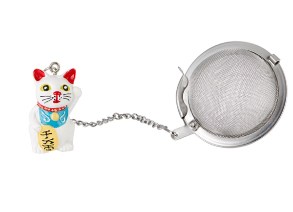 Boule à thé chat japonnais