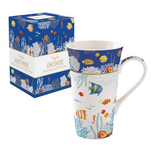 AtmMug Aquarium Fine Porcelaine