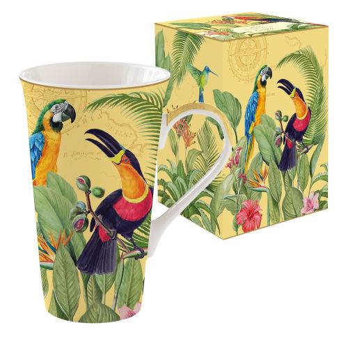 AtmMug Exotic Paradise Fine Porcelaine