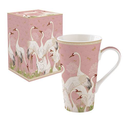 AtmMug Dancing Hérons Fine Porcelaine