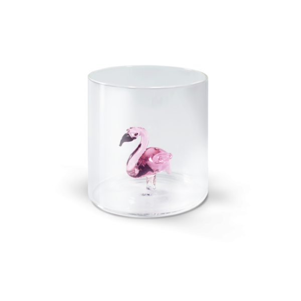 Verre Flamant rose