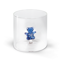 Verre Ourson bleu