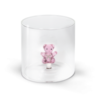 Verre Ourson rose